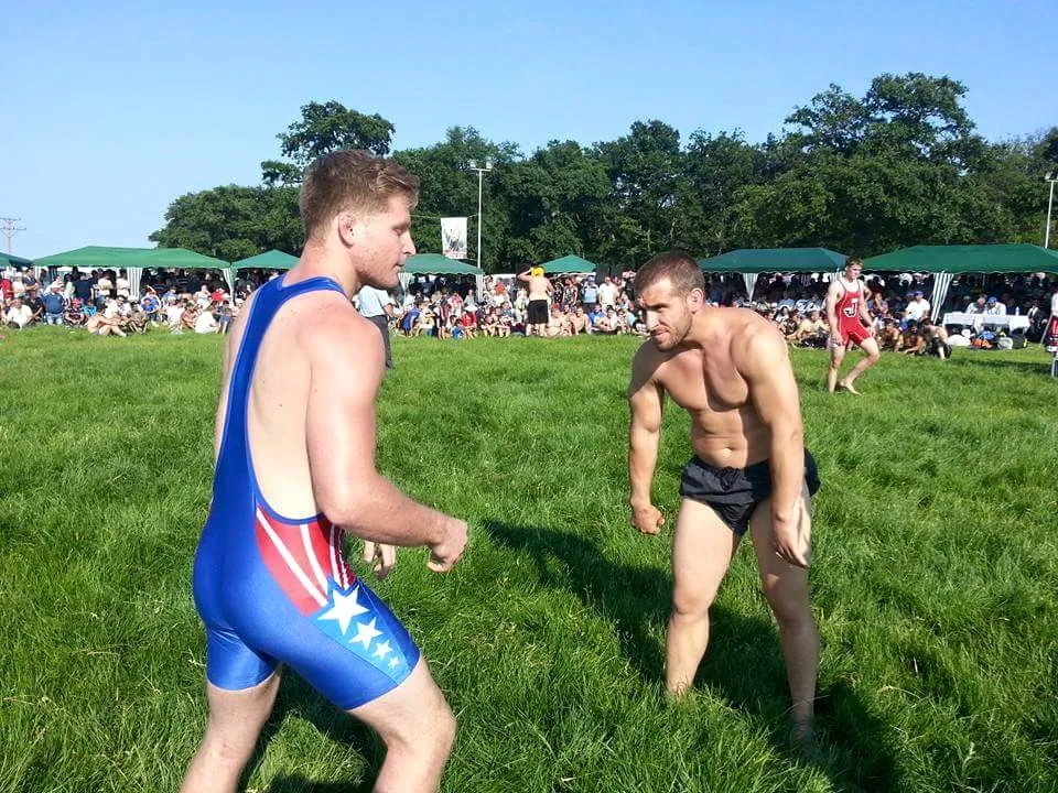 Traditional Bulgarian wrestling festival
