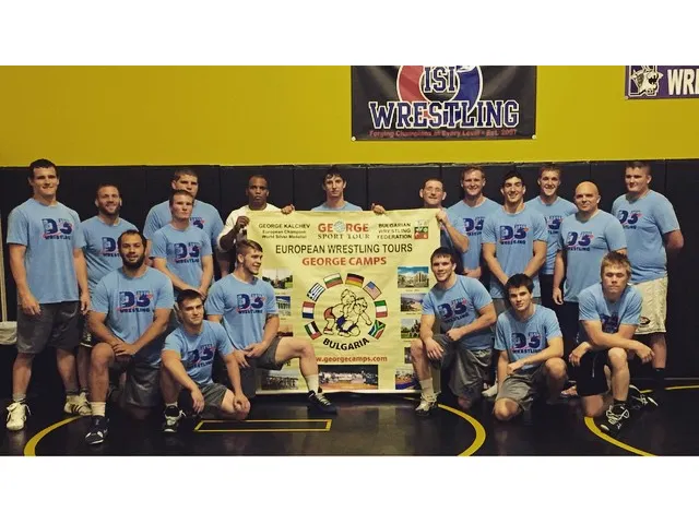 After the first practice of the D3 Cultural Exchange Wrestling Trip