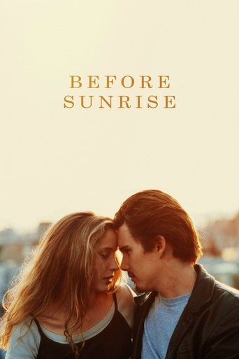 Before Sunrise (1995) theatrical poster — Julie Delpy and Ethan Hawke